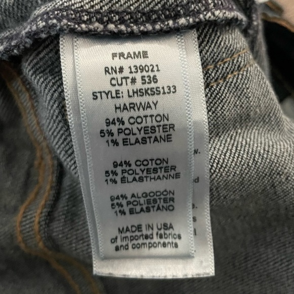 FRAME‎ Le High Skinny Side Step in Harlow Size 27 - Picture 14 of 15